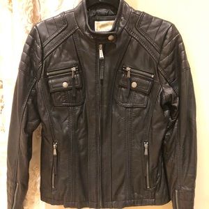 Micheal Kors mint condition soft leather jacket
